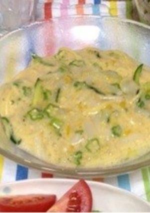 烏賊とオクラの冷製パスタ-レシピのメイン写真
