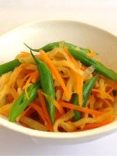 インゲンと切干し大根の煮物-レシピのメイン写真