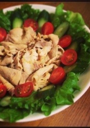 ご飯が進む！にんにく酢醤油の冷しゃぶ-レシピのメイン写真