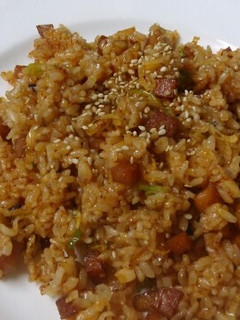 スパムのキムチチャーハン-レシピのメイン写真