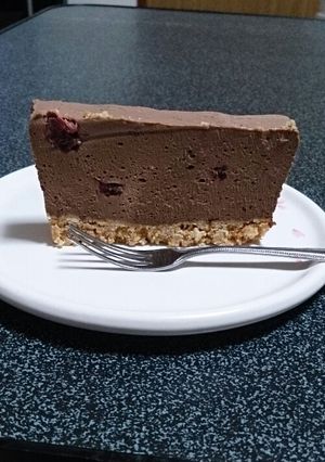 大人のラズベリーチョコレートチーズケーキ-レシピのメイン写真