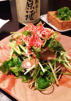 簡単！みつばとミョウガのサラダ-レシピのメイン写真
