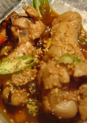 まかない料理手羽元肉と残り物野菜の煮込み-レシピのメイン写真