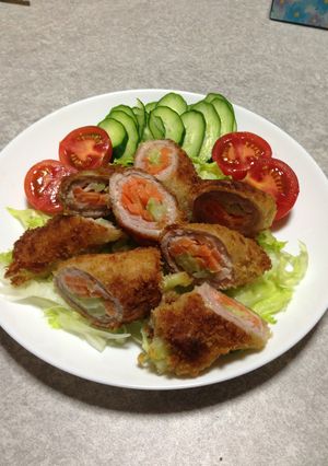 野菜摂らなアカん巻まき揚げ-レシピのメイン写真