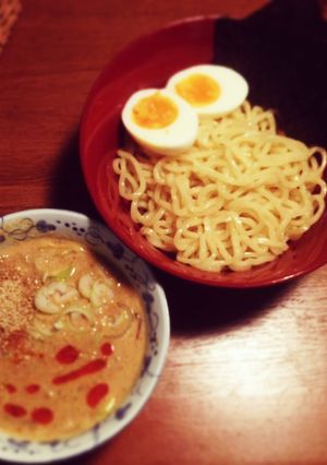 自宅で濃厚豆乳坦々つけ麺-レシピのメイン写真