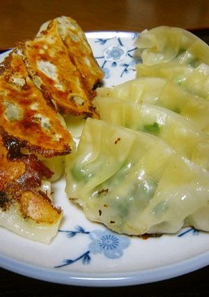 ニラとチーズの変り種餃子♥-レシピのメイン写真