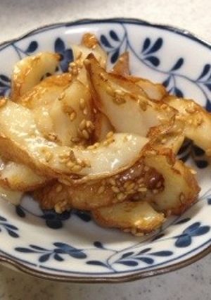 超簡単お弁当のおかす（ちくわのきんぴら）-レシピのメイン写真