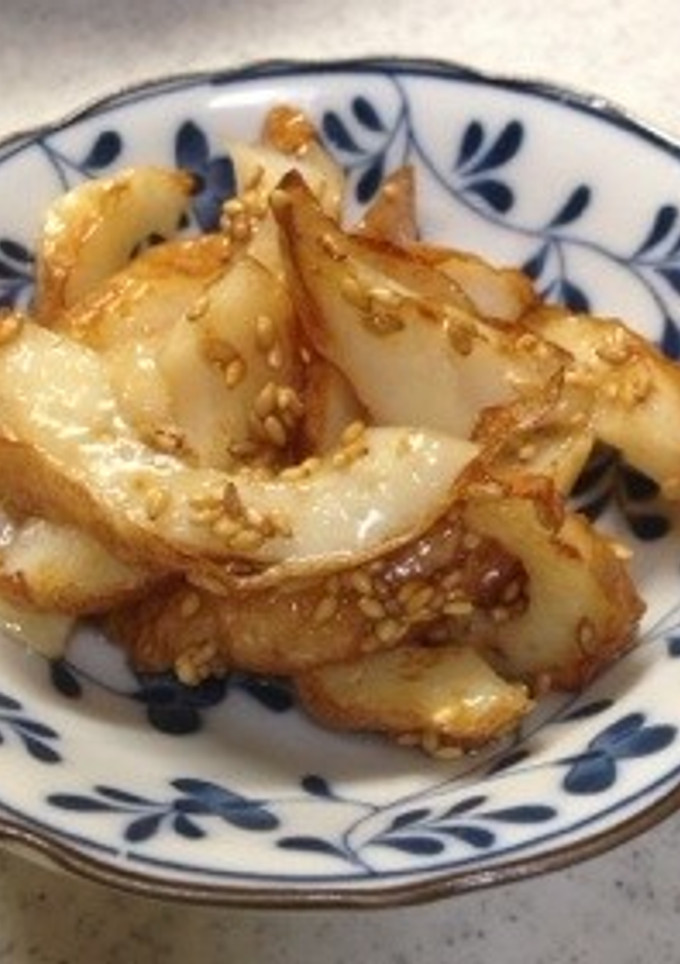 超簡単お弁当のおかす（ちくわのきんぴら）-レシピのメイン写真
