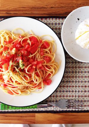 トマトとレモン塩のパスタ-レシピのメイン写真