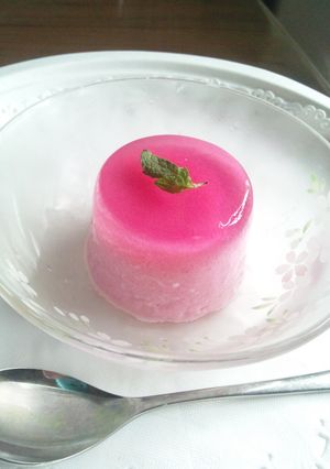 アセロラ２色ムース♪-レシピのメイン写真