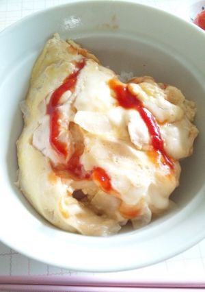 親子丼とオムライス的なご飯-レシピのメイン写真