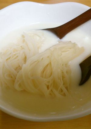 ソルトヨーグルト素麺。-レシピのメイン写真