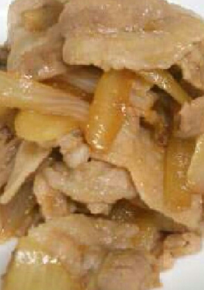豚バラのしょうが焼き-レシピのメイン写真