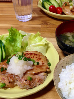 大根おろしでさっぱり鶏もも肉の塩麹漬け-レシピのメイン写真