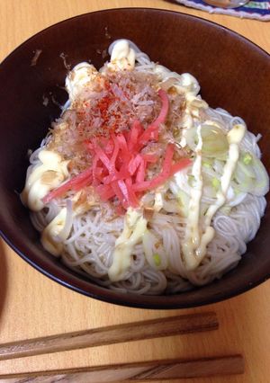 簡単♡マヨそうめん-レシピのメイン写真