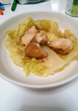 鶏肉とキャベツのおかず-レシピのメイン写真