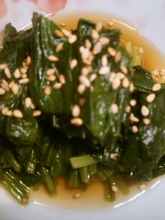 ほうれん草のおひたし-レシピのメイン写真