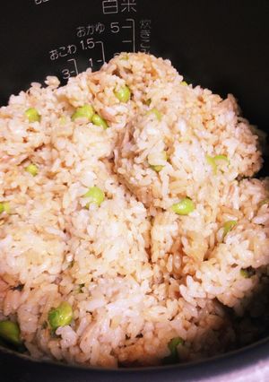 枝豆とシーチキンの混ぜご飯-レシピのメイン写真