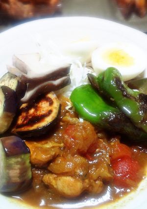 鶏手羽元の煮物 リメイク!スープカレー-レシピのメイン写真