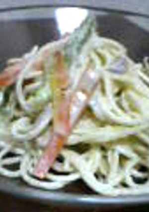 かんたん。お野菜クリームパスタ-レシピのメイン写真