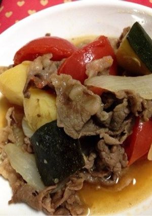 牛肉でサマー肉じゃが-レシピのメイン写真
