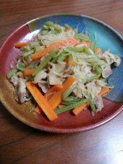 みず(山菜)の油炒め-レシピのメイン写真
