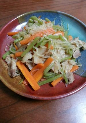 みず(山菜)の油炒め-レシピのメイン写真
