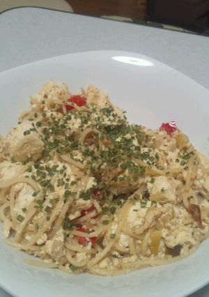 るる38 豆腐でヘルシーなパスタ♪-レシピのメイン写真