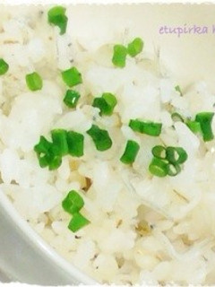 押し麦入りのしょうがしらすごはん-レシピのメイン写真