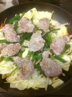 ラム肉のジンギスカン風-レシピのメイン写真