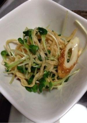 切り干し大根とかいわれの中華風サラダ＊-レシピのメイン写真