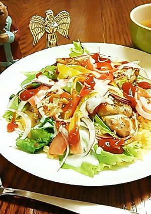 from N.Y☆チキンオーバーライス☆-レシピのメイン写真