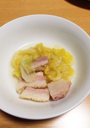 白菜とベーコン煮？-レシピのメイン写真