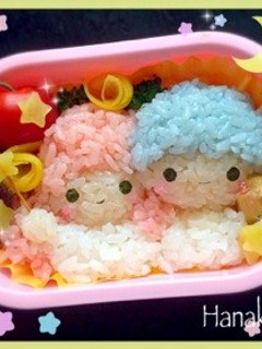 キキララちゃん弁当-レシピのメイン写真
