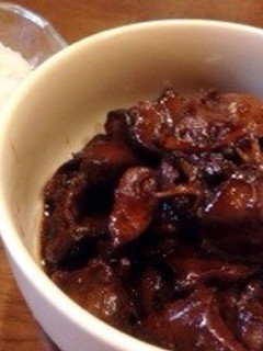 こってり甘辛♪*鶏レバーと生姜の炒め煮*-レシピのメイン写真