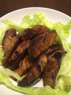 簡単なすの肉巻き-レシピのメイン写真