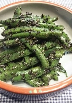 いんげんの胡麻和え♪-レシピのメイン写真