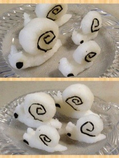 【簡単】 大根おろし 親子かたつむり-レシピのメイン写真