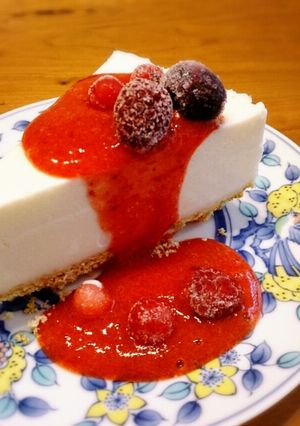 ヨーグルトケーキ-レシピのメイン写真