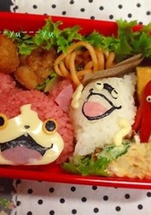 妖怪ウォッチ☆キャラ弁-レシピのメイン写真
