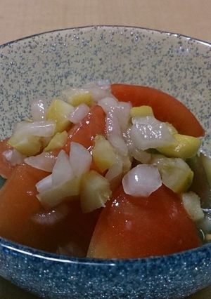 トマト嫌いにも★トマトのレモン風味マリネ-レシピのメイン写真