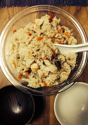 優しい味の炊き込みご飯-レシピのメイン写真