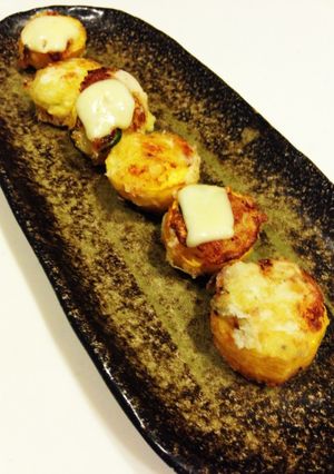 ズッキーニのポテトサラダ詰め♪-レシピのメイン写真