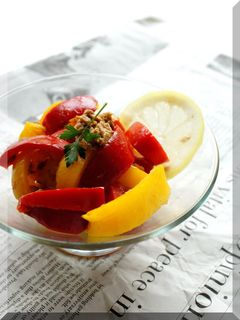 * パプリカのレモネードマリネ♪-レシピのメイン写真