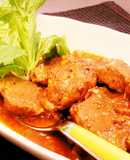 圧力鍋で☆豚ももブロック肉の赤ワイン煮☆