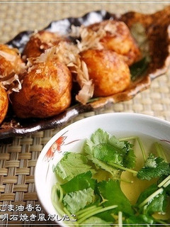 ジュワ~♪ごま油香る明石焼き風だしたこ-レシピのメイン写真