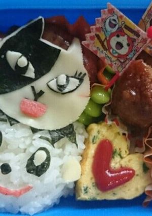 ラインタウン☆ジェシカ☆簡単キャラ弁-レシピのメイン写真