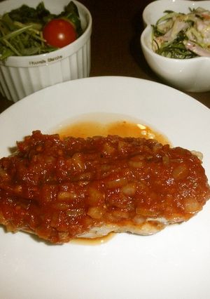 チキンステーキ(トマトソース)-レシピのメイン写真