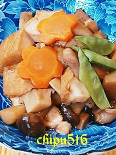 超簡単 鶏もも肉きのこ厚揚げの炒め煮-レシピのメイン写真
