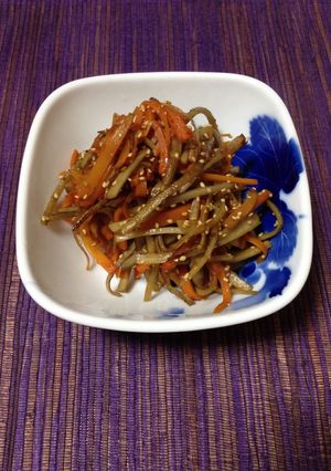 10分できんぴらごぼう-レシピのメイン写真